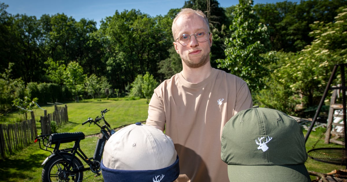De fatbikehelm die je draagt als een pet: Bram (27) denkt dat jongeren dit wél willen dragen