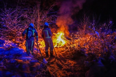 Scooter brandt volledig uit in Emmen