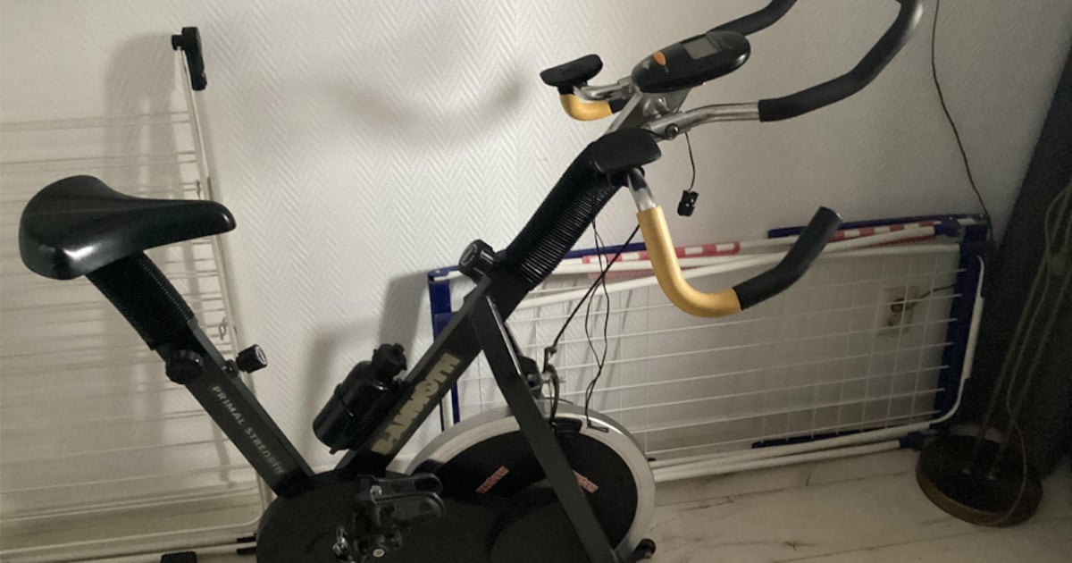 Heb je goede voornemens? Dan kun je op deze plek terecht voor een spinningfiets