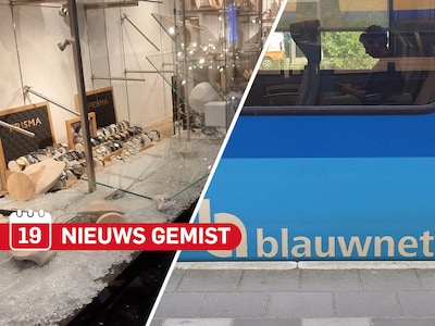 Gemist? Inbraak bij juwelier in Nijverdal & vrouw valt controleur aan in de trein