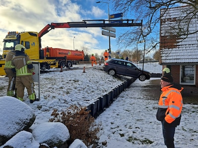 Verraderlijke gladheid in regio met merkwaardige crash tot gevolg
