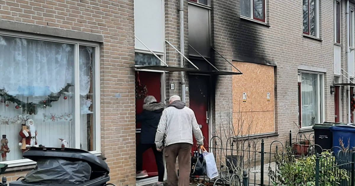 Door verwoestende brand moeten John en Irene razendsnel huis uit: ‘Heel slecht begin van nieuw jaar’