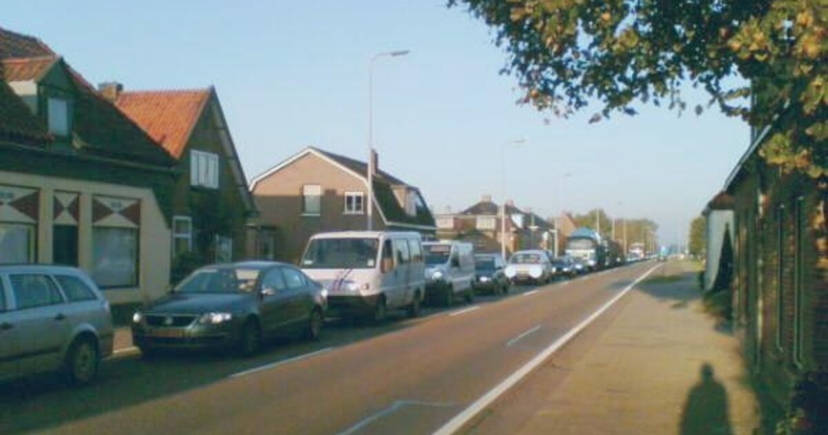 Ochtendspits-file alleen bij Westenholte