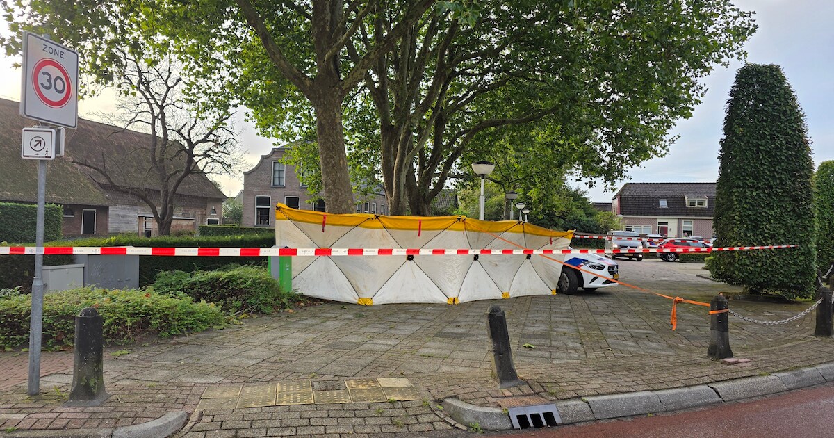 Overleden persoon gevonden op bankje in Ruinerwold
