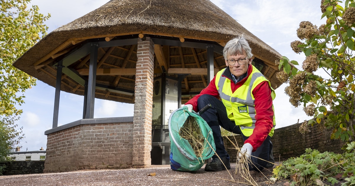 Roel wil nieuw verval van toren in Hattem voorkomen: ‘Riet trekken geeft blijkbaar de grootste lol’