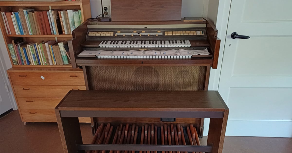 Stof om te borduren, een gebakstel of een orgel: het is gratis op te halen