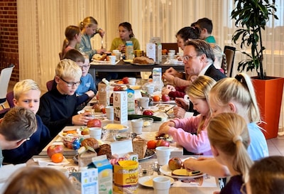 Laatste burgemeestersontbijt Eddy Bilder
