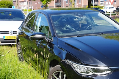 Aanrijding tussen scooter en auto in Bunschoten-Spakenburg