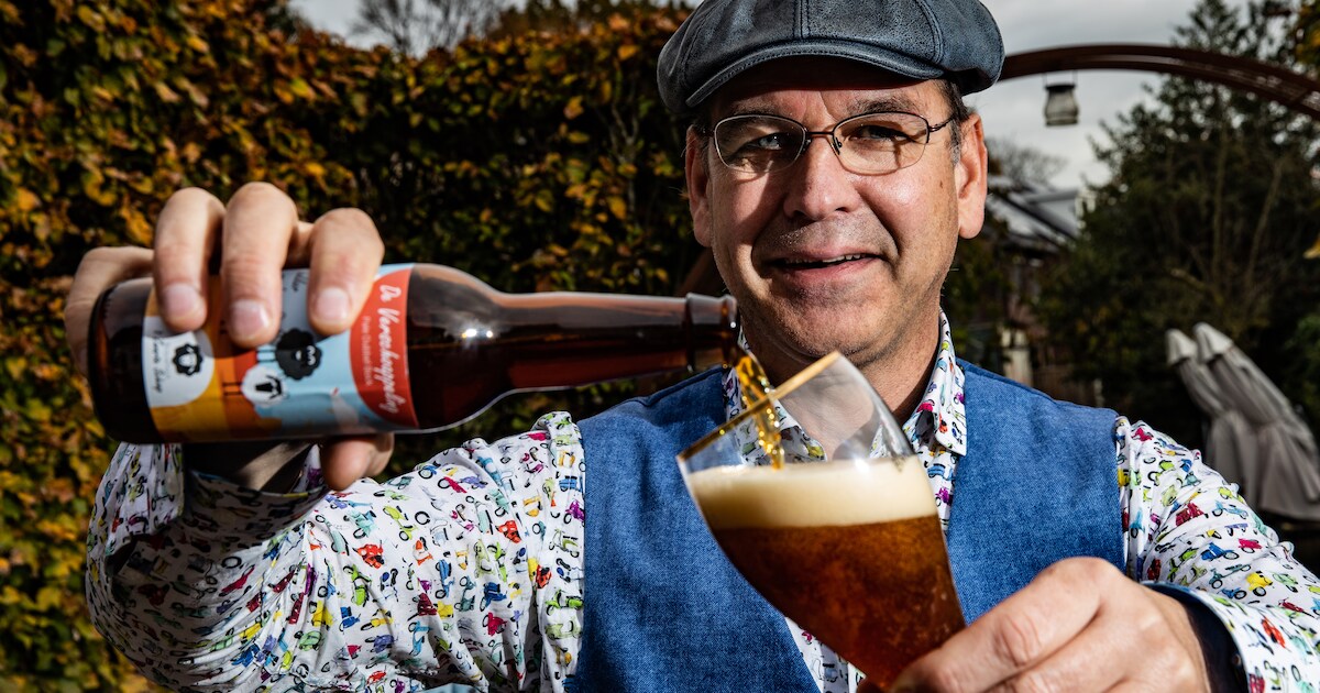 Door een infectie kan Rob (53) uit Den Nul niet meer werken, maar nu ligt zijn bier in de schappen