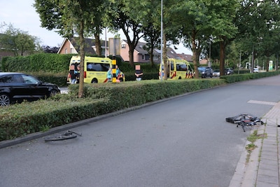 Fietser gewond na botsing op Lunterseweg in Barneveld