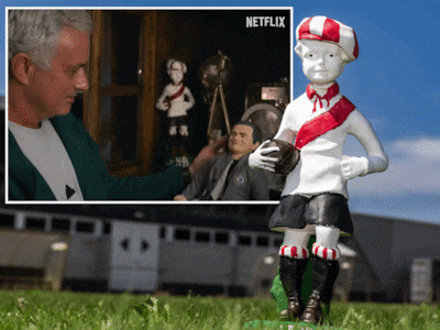 Netflix filmt José Mourinho tussen zijn dierbaarste bezit en daar staat ineens iets uit Deventer