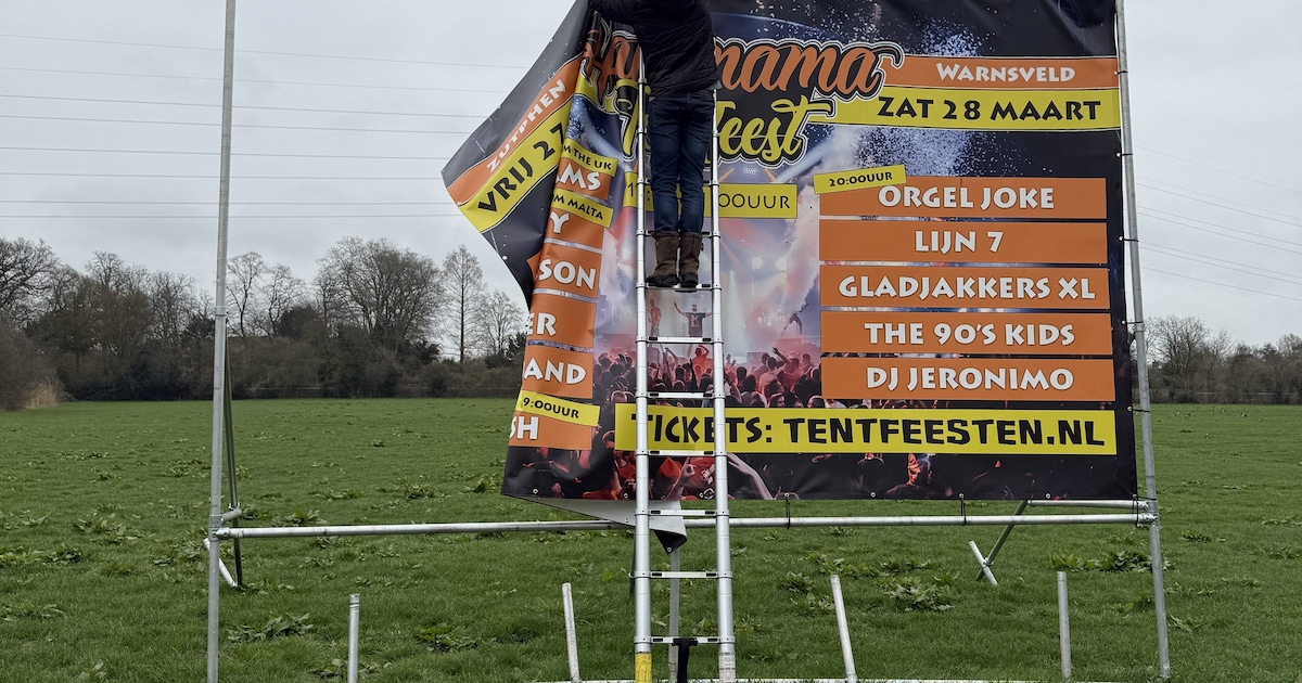 Streep erdoor: op laatste moment is Hakunama Tentfeest Warnsveld afgeblazen