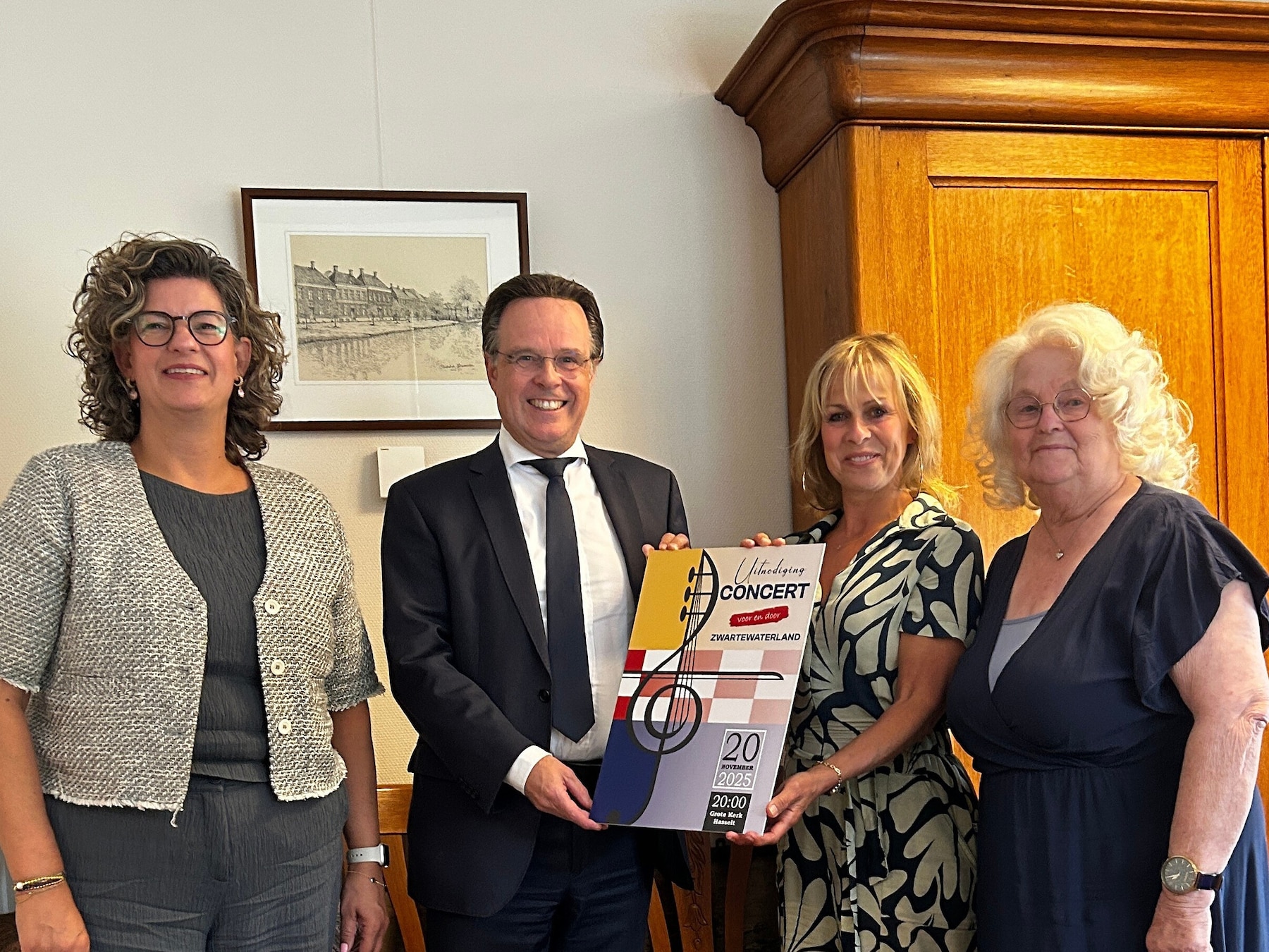 Afscheidsconcert voor burgemeester Bilder in Hasselt
