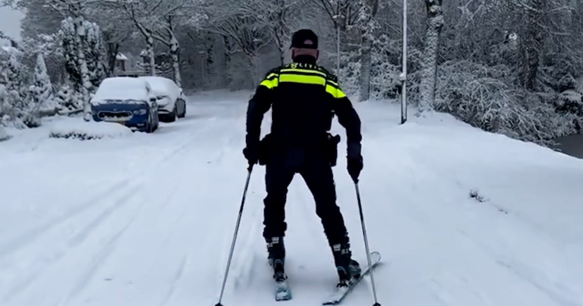 KIJK | Agent op ski’s door Zwolle