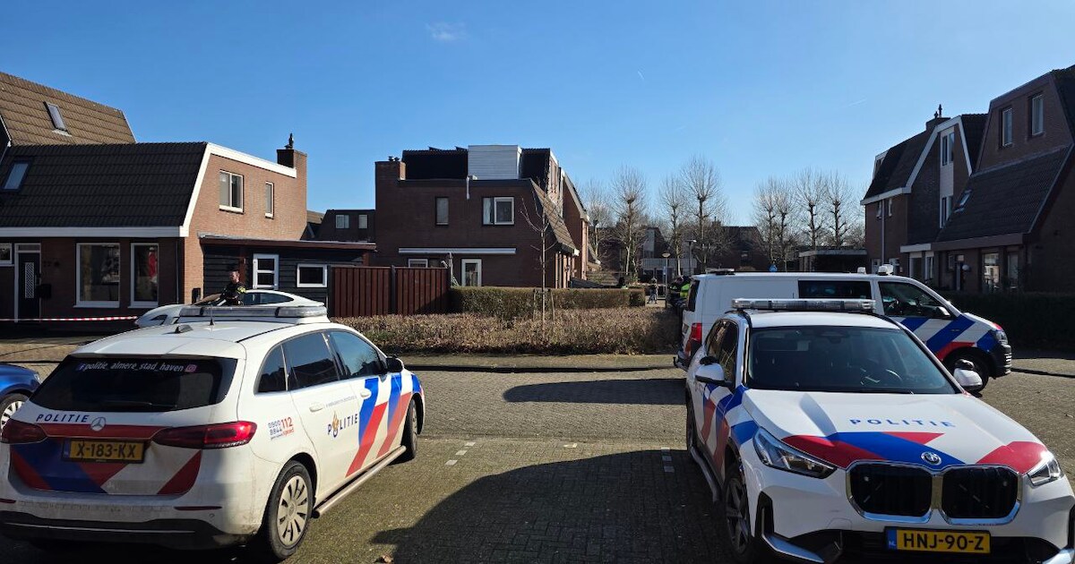 Politie zoekt drie verdachten na melding overval in Almere