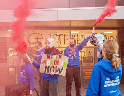 Rechtbank deelt voorwaardelijke boetes uit voor het bekladden van Israël Centrum in Nijkerk