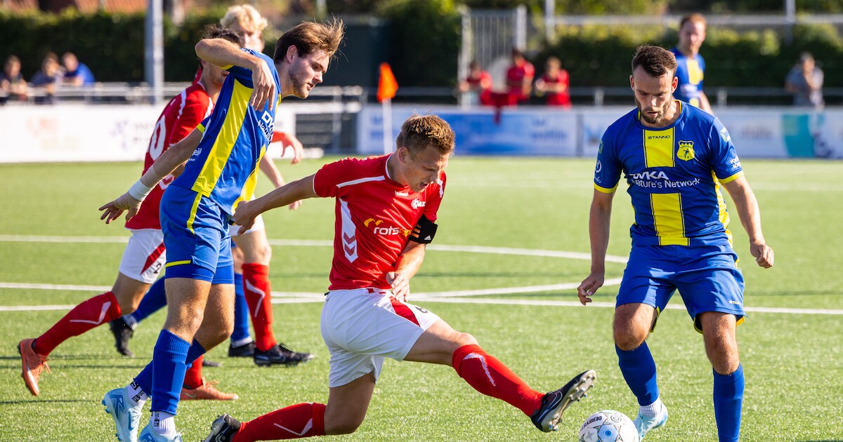 Harmen Nijboer, een tevreden invaller, helpt d’Olde Veste in ...