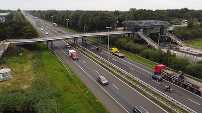 A1 bij Barneveld meerdere nachten dicht door onderhoud aan asfalt