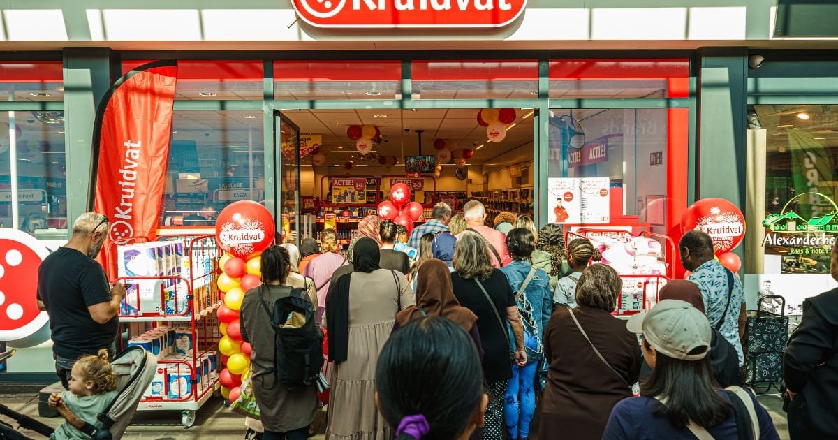 Kruidvat opent in de Beethovenstraat: eindelijk goedkoop spul in chique sferen