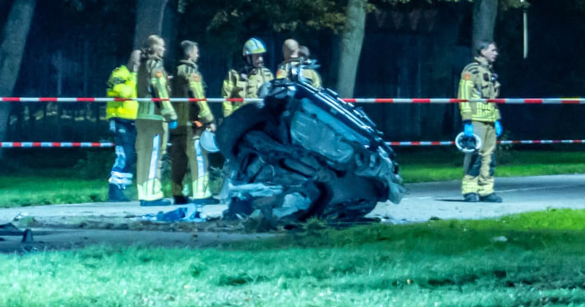 Wilde rit eindigt met een gebroken auto: dat levert de bestuurder een straf op (en dat ligt niet all