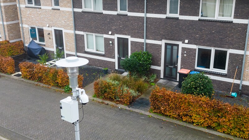 In de Valetastraat is op initiatief van burgemeester Ton Heerts een camera geplaatst.