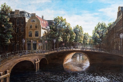 GrenzBlickAtelier toont schilderijen van Lex Pouw