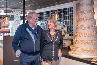 Patissier Harry Mercuur en zijn vrouw Maritha zwaaien Amersfoort uit: ‘Altijd beetje rebels geweest,