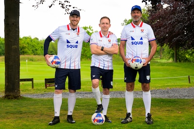 Amersfoorters Tristan, Peter en Wouter naar WK footgolf in Mexico: ‘Ik zag het één keer en was metee