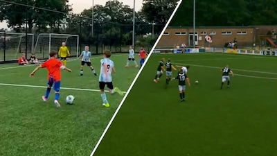 Moment van de Week in het amateurvoetbal komt van Emre Capan (Oranje Nassau JO11-2)