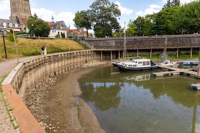 Jachthaven in Zutphen gesloten om laag water, andere zijn open