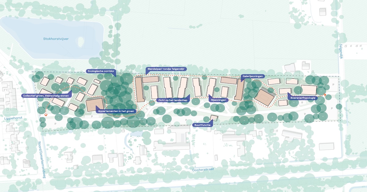 Raad ‘moet’ maandag klap geven op nieuwbouw Telgendijk, buurtbewoners sturen boze brief