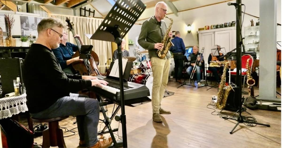 JOOMM houdt jazzsessie bij Buurderij De Lage Hof in Overasselt
