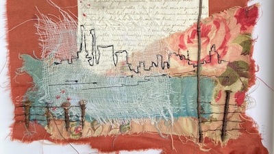 Kunst van textiel in Koppelkerk Bredevoort