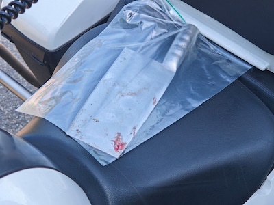 Verkeersruzie tussen fatbiker en vrachtwagenchauffeur, politie neemt groot hakmes in beslag