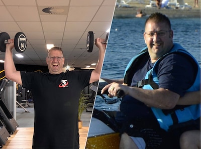 Tom woog meer dan 200 kilo, viel 100 kilo af en is