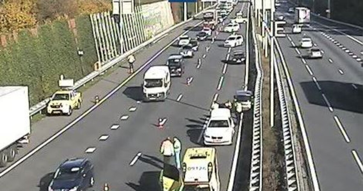 Ongeluk op A28 bij Leusden
