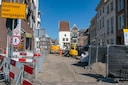 Werkzaamheden aan de Nieuwe Markt in Deventer liepen vertraging op, omdat de Arbeidsinspectie ingreep.