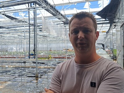 Miljoenenschade na hagelbui: ‘Dit is de grootste nachtmerrie’