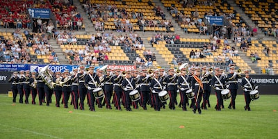 Muziek- en showband uit Amersfoort viert eeuwfeest én pakt titel op ‘Olympisch Spelen van blaasmuzie