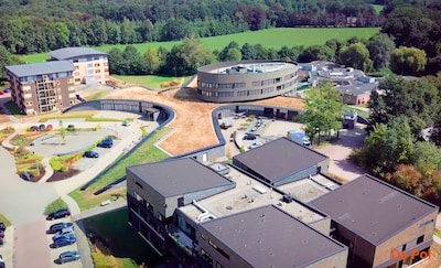 Tijdelijk complex in Nijkerk voor opvang van bewoners zorgcentra tijdens verbouwing