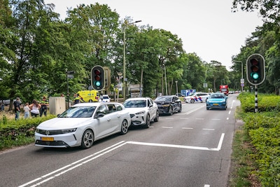 Kettingbotsing op Barchman Wuytierslaan in Amersfoort