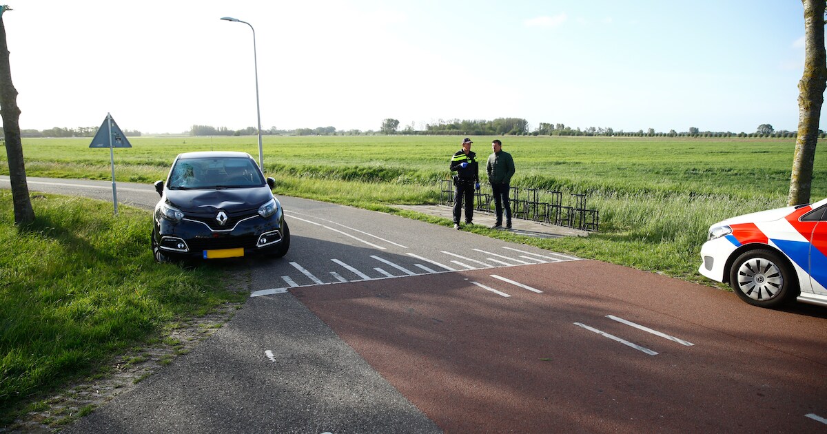 Pas na de klap op een kruising in Wilsum zag de automobilist de fietser: ‘Dit had nooit mogen gebeur