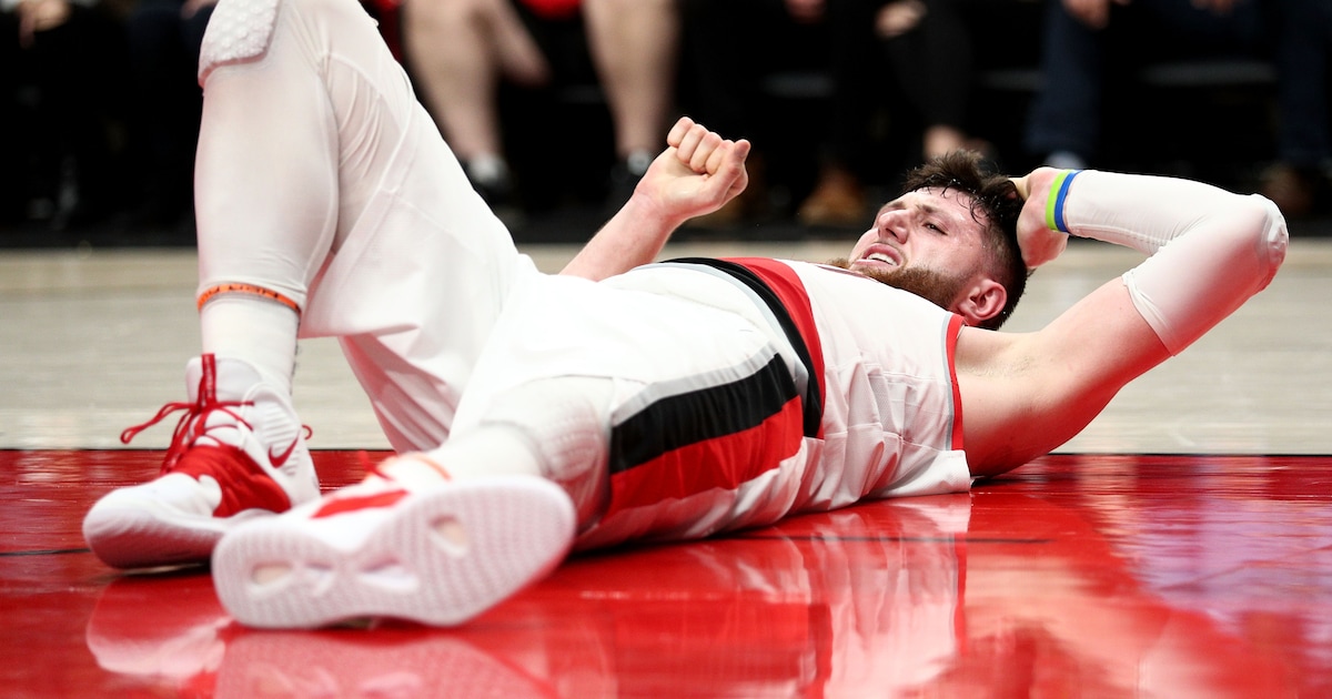 Zware blessure Jusuf Nurkic overschaduwt feest in Portland