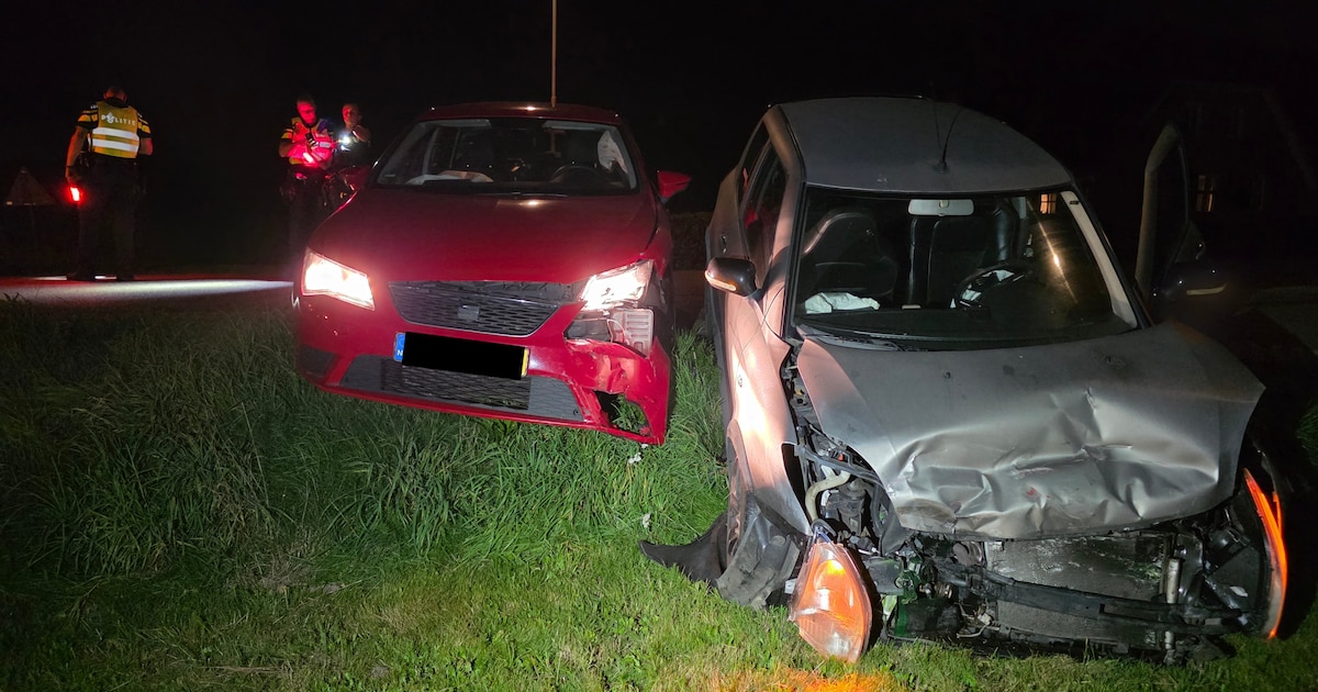 Voorrangsfout zorgt voor flinke schade aan auto's in Zelhem