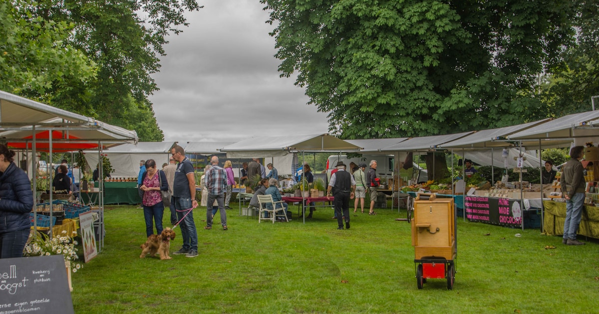 Eerste graskaas aangesneden op Boerenmarkt Vilsteren