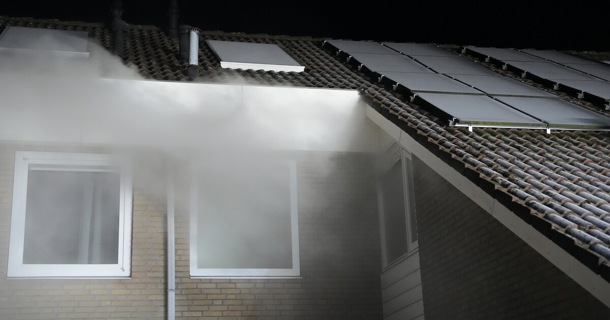 Veel rook door brandende kast in Staphorst | Regio | De Stentor.nl