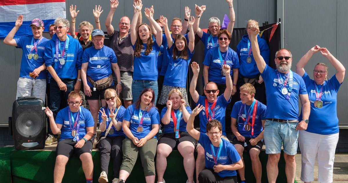 Sallandse Sportploeg gehuldigd na medailleoogst op Special Olympics