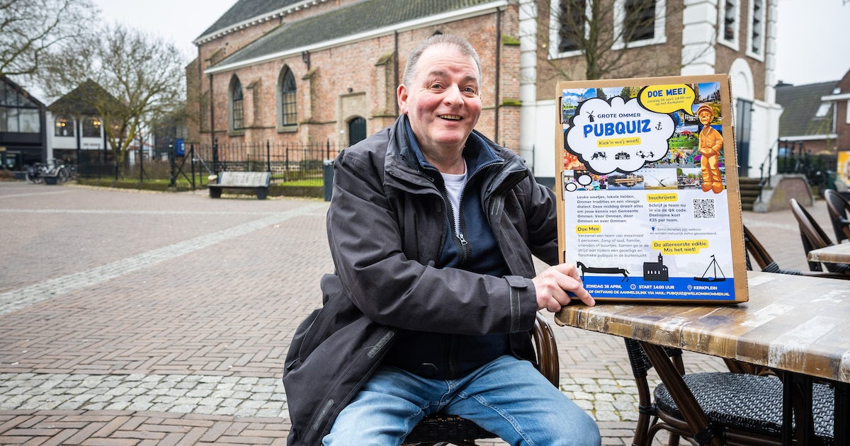 Ronald (58) houdt quiz voor 200 inwoners over ‘zijn’ Vechtstadje: ‘Ik kan niet meer normaal door de 