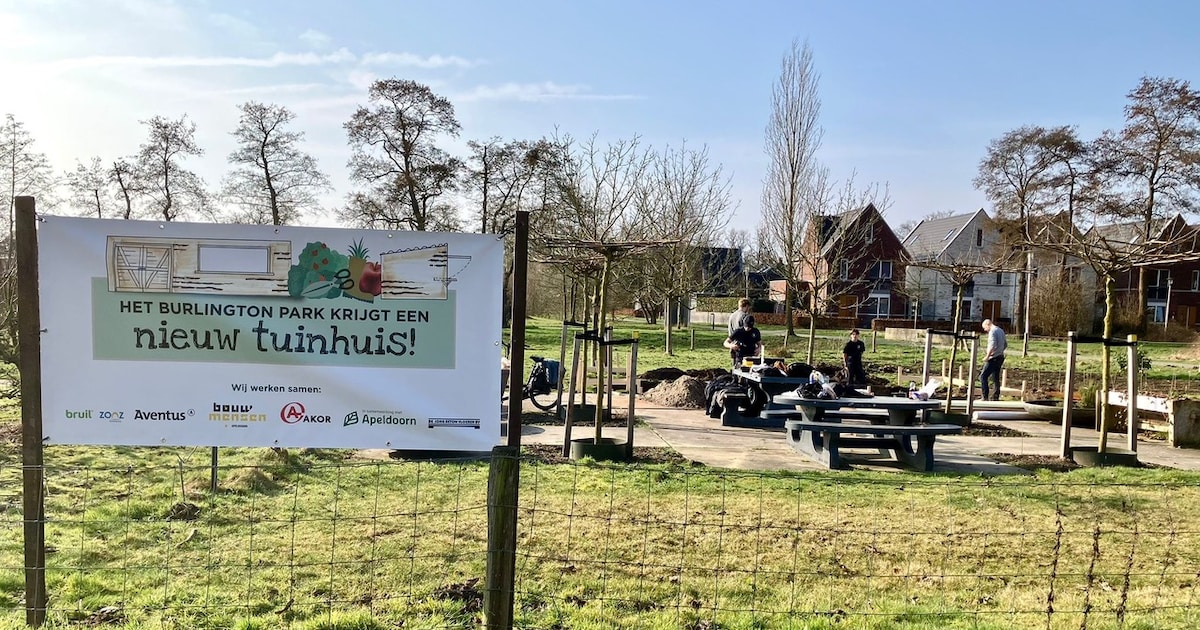 Samenwerking levert buurttuin in Groot Zonnehoeve straks nieuw tuinhuis op