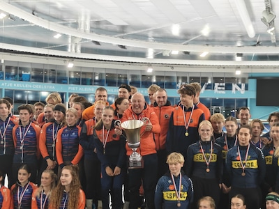 Stokvisdennen pakt eerste landstitel, met twee zonen van een olympisch kampioen in de ploeg